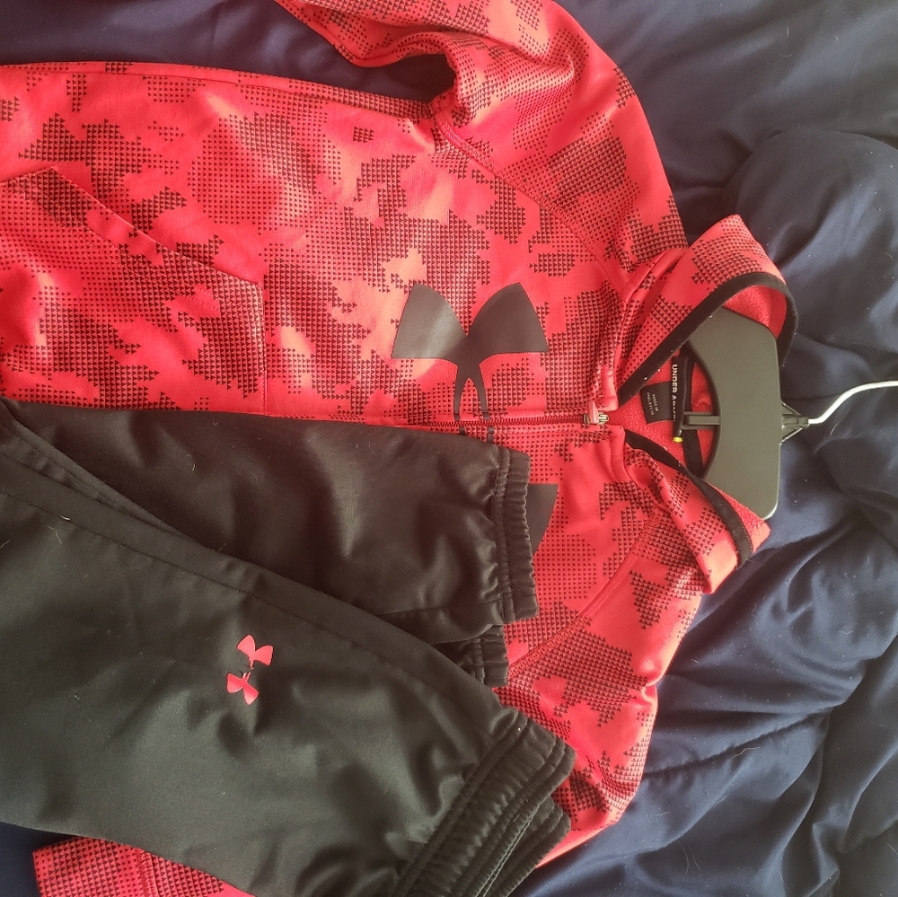 Under armour jacket/pants